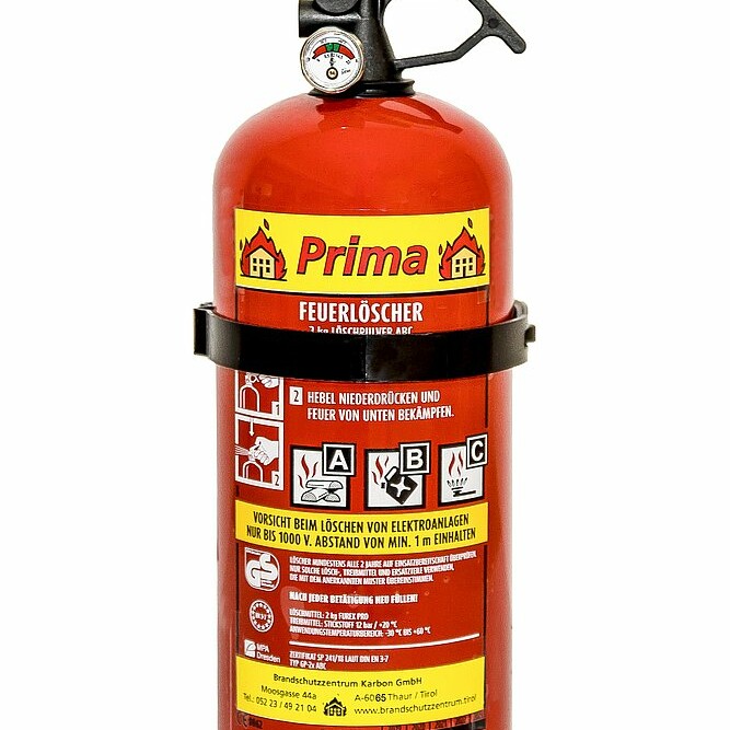 Prima Auto-Pulverfeuerlöscher 2kg
