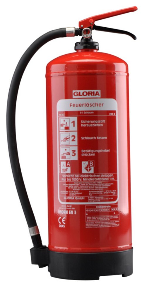 Gloria Schaumfeuerlöscher 9L