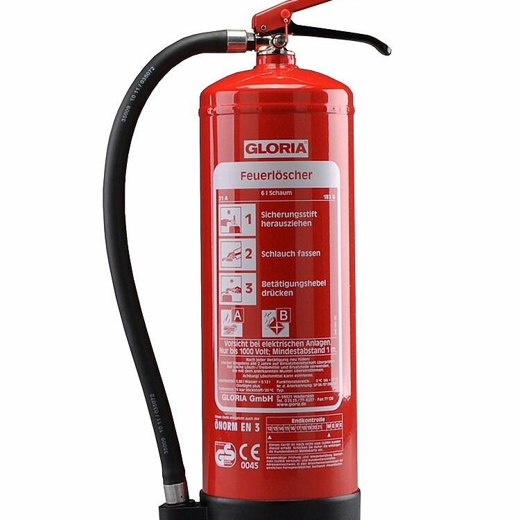 Gloria Schaumfeuerlöscher 6L