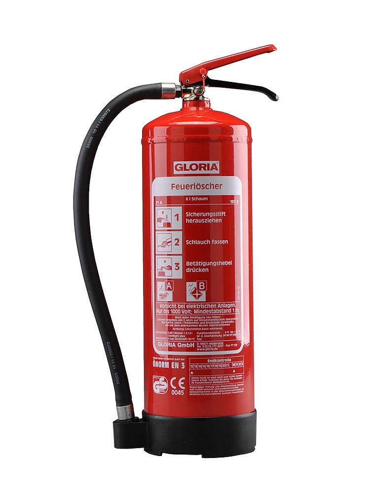 Gloria Schaumfeuerlöscher 6L