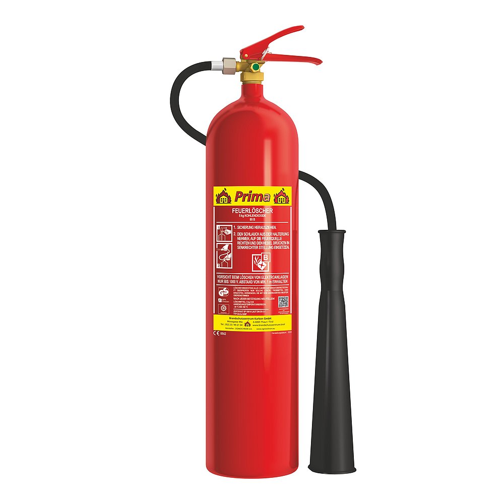 Prima Kohlendioxidfeuerlöscher 5kg