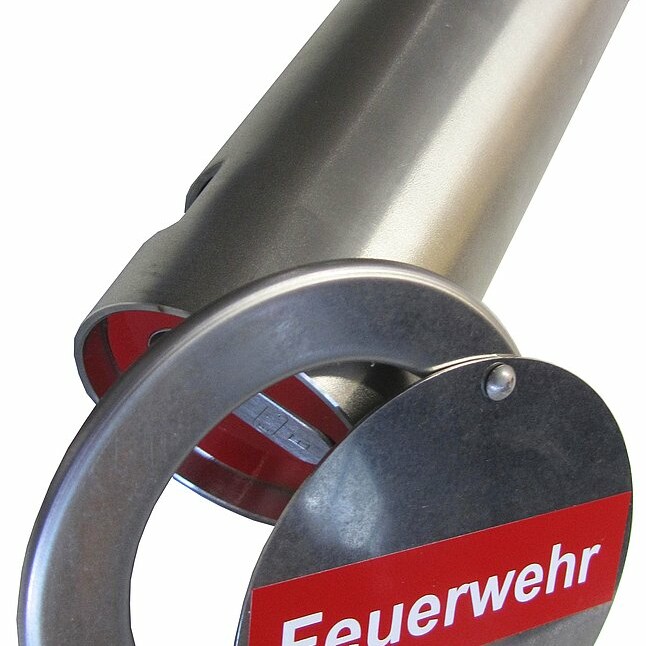 Feuerwehr Rohrtresor Nirosta