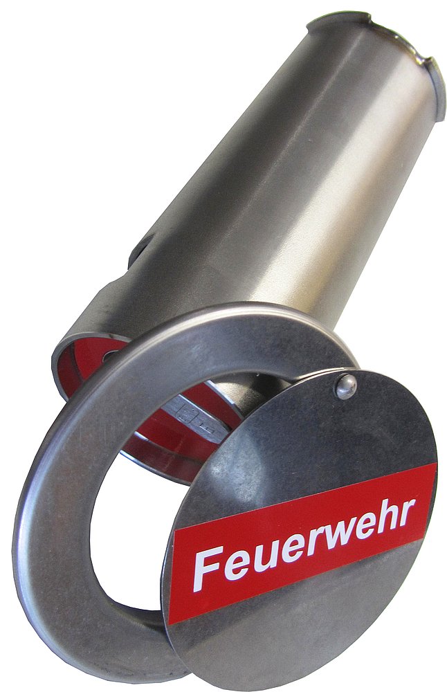 Feuerwehr Rohrtresor Nirosta