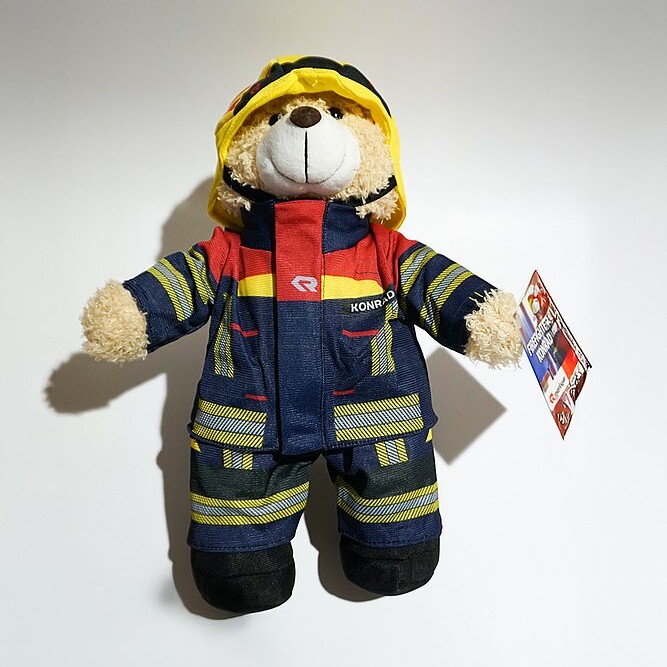 Feuerwehr Plüschbär 
